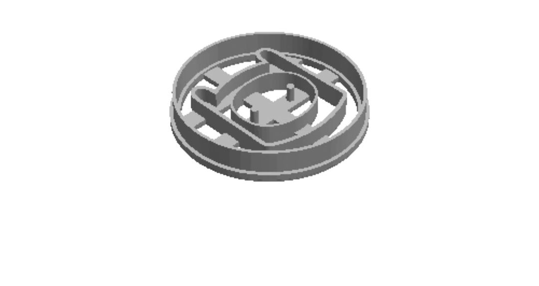 Fin outline Cookie Cutter    