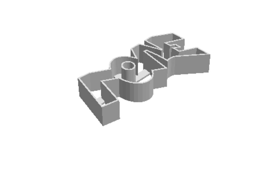 Love 2 outline Cookie Cutter        