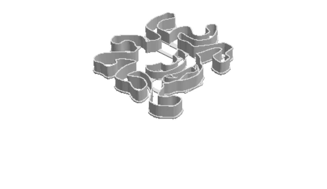 Beholder outline Cookie Cutter       