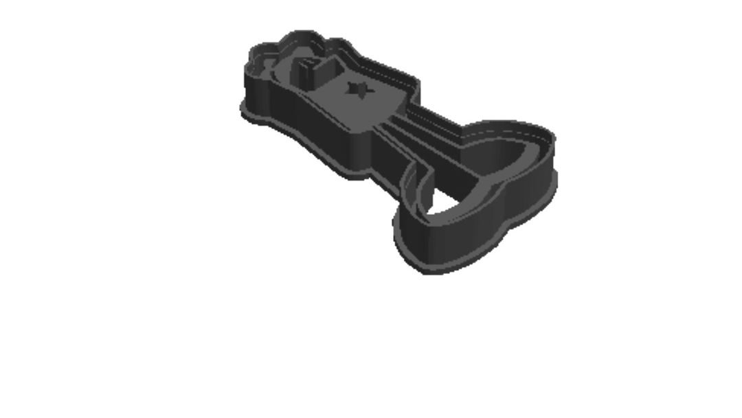 Homestar Runner outline Cookie Cutter        