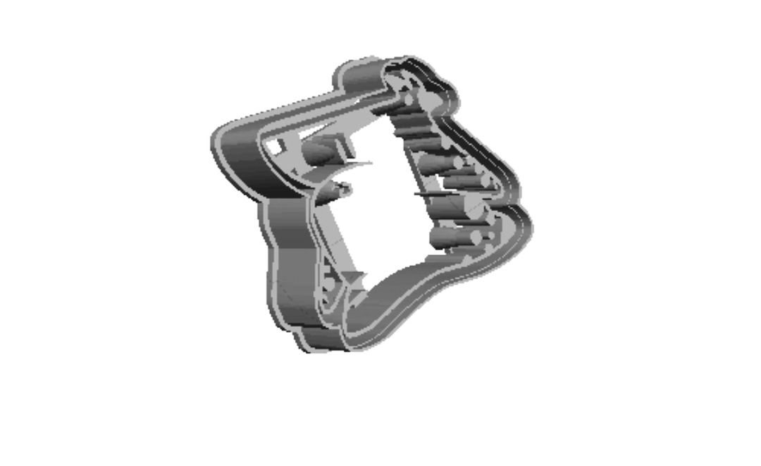 The Cheat outline Cookie Cutter       