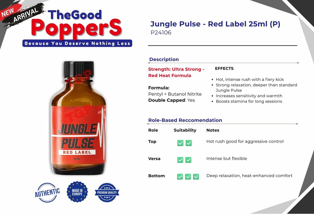 Jungle Pulse – Red Label 25ml