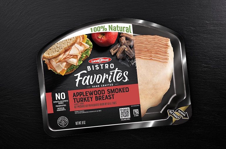 Land O Frost Applewood smoked turkey breast