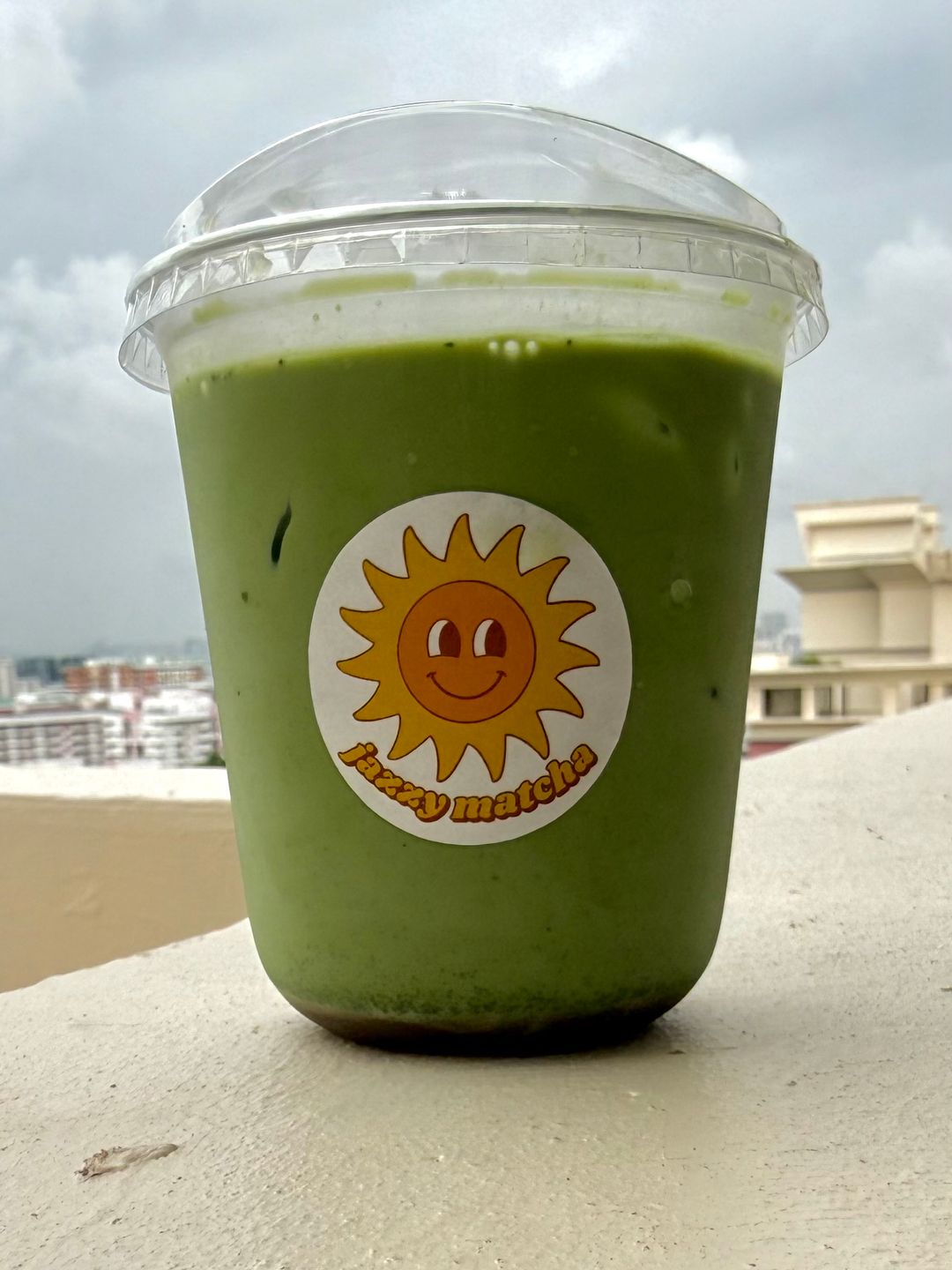 Banana Bread Matcha Latte