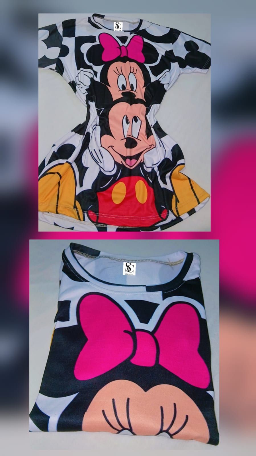 Bluson Minnie /Mickey Mouse 