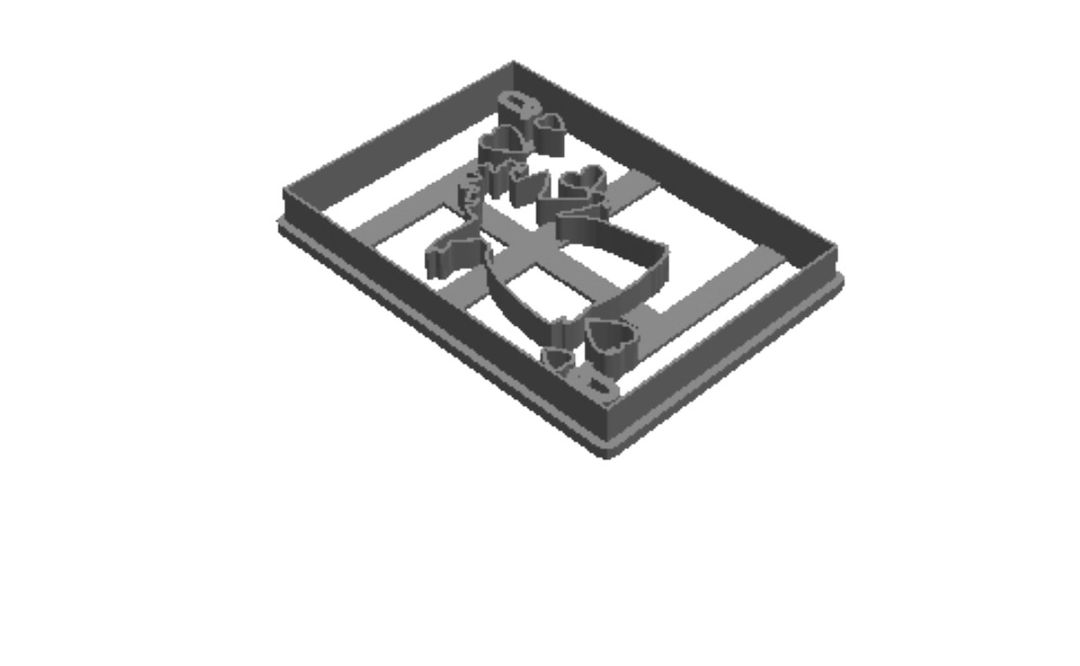 Alice in Wonderland 2 Cookie Cutter       