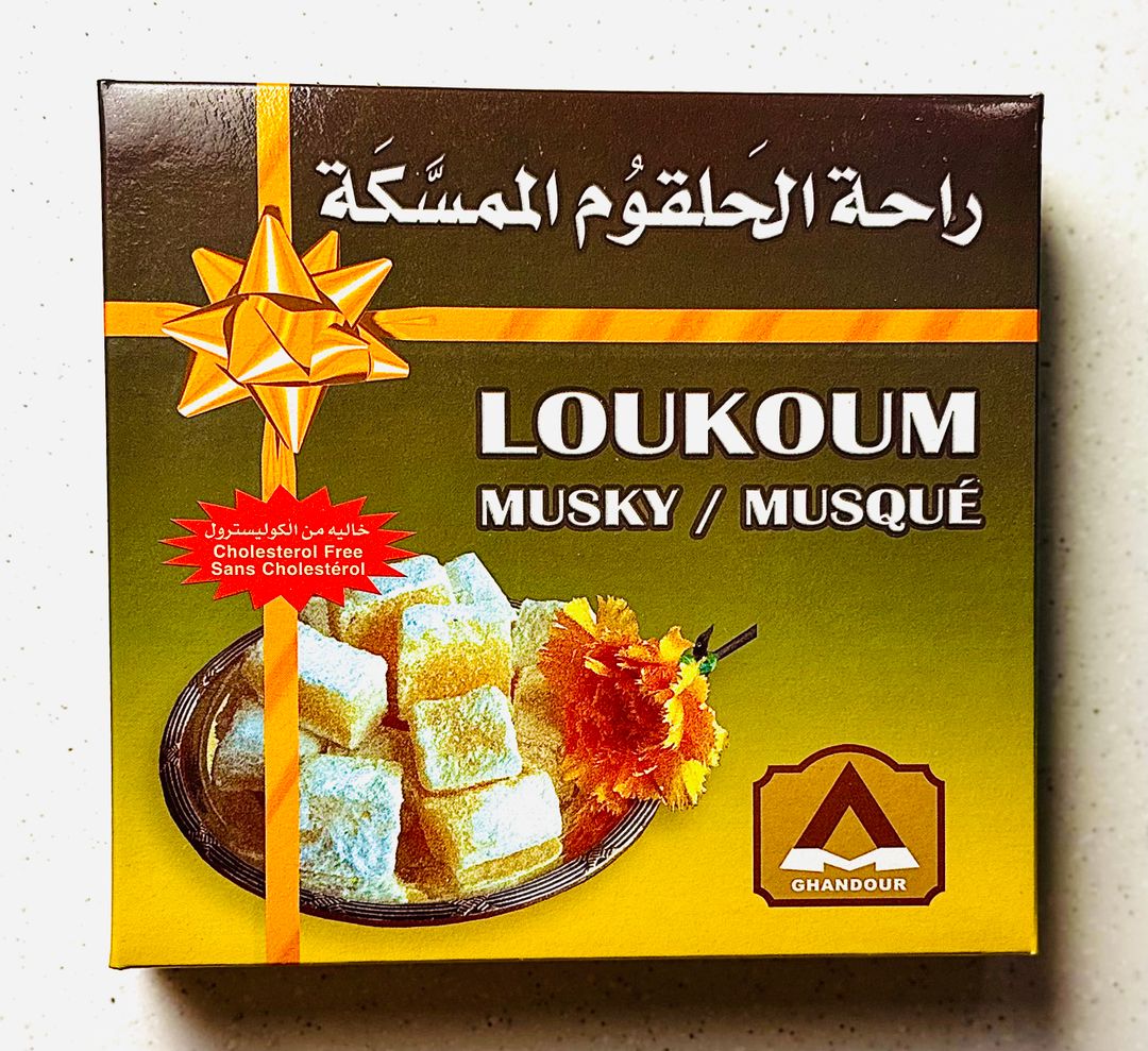 Ghandour musky loukoum راحه حلقوم مسكه غندور ٤٥٠ غ