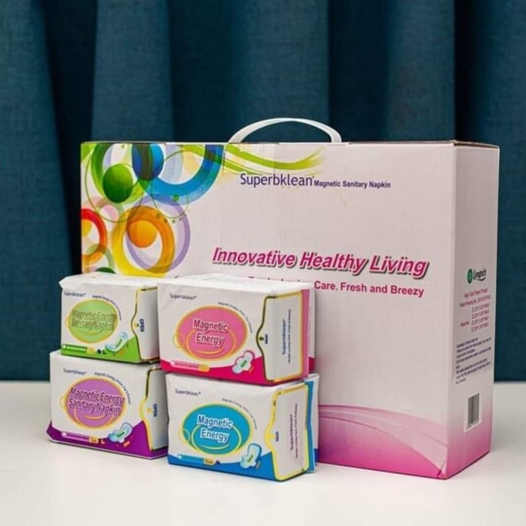 Serviette hygiénique Longrich CARTON (19 PAQUETS)