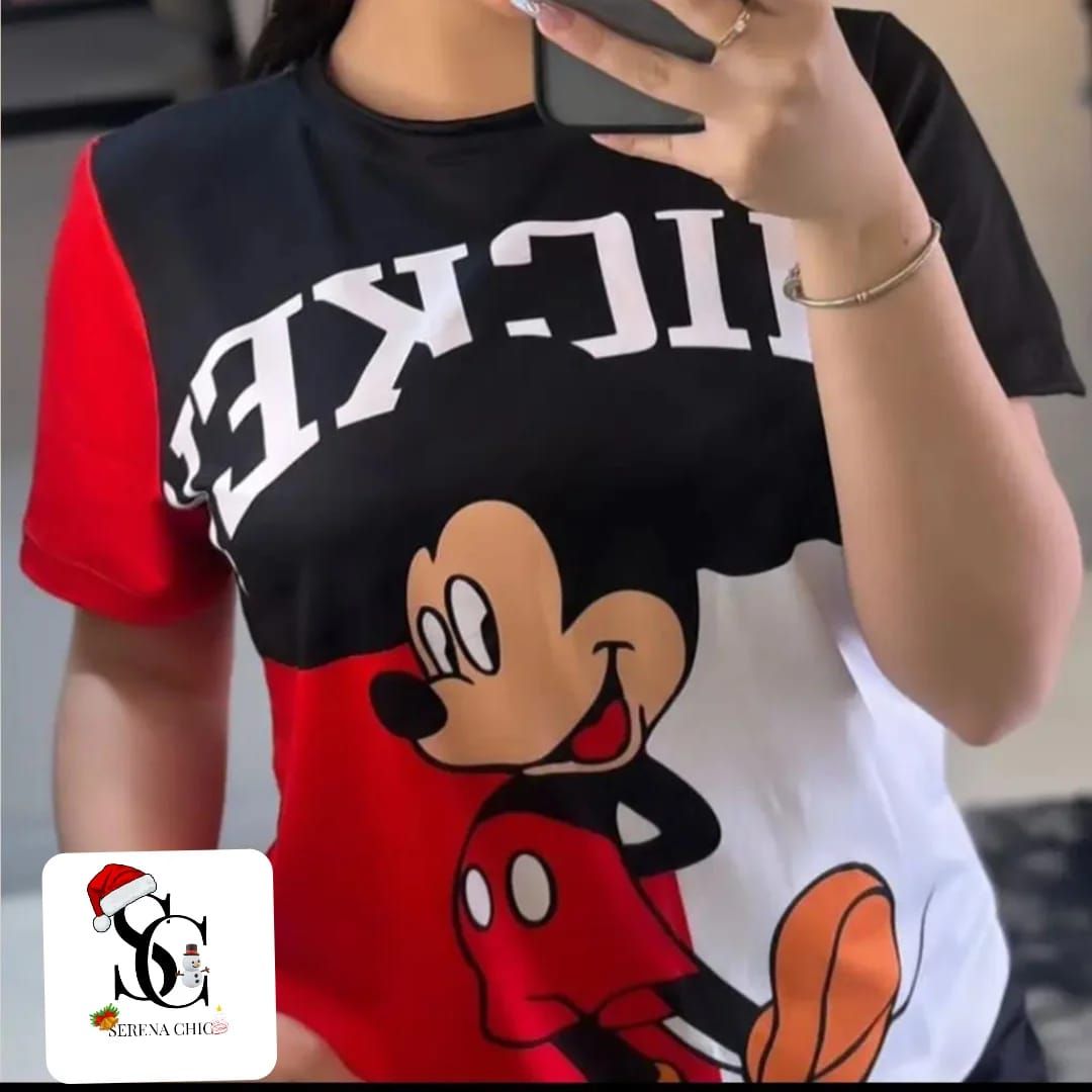 Bluson blanco y negro Mickey