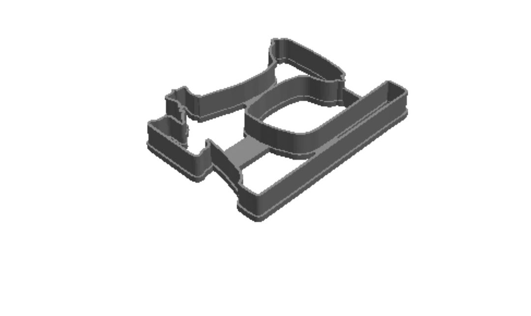 Sewing machine outline Cookie Cutter    