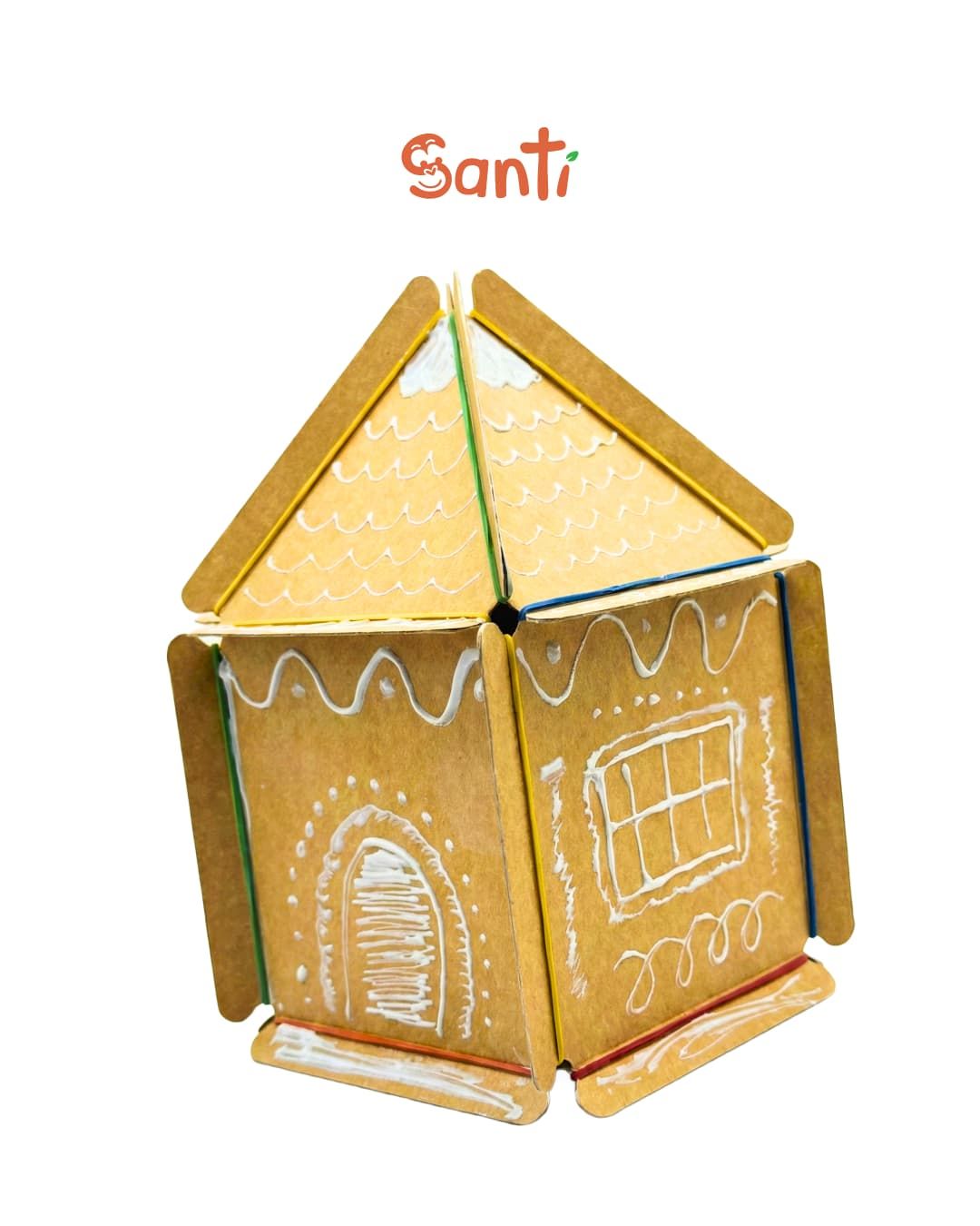 3D Gingerbread House Workshop