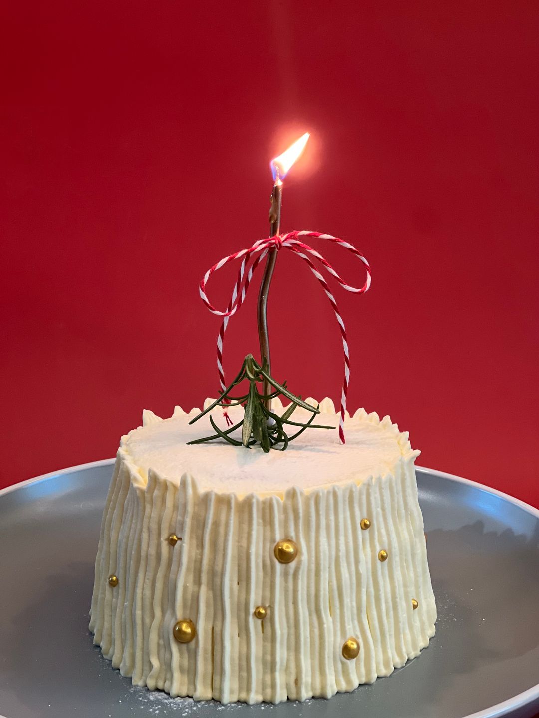 Apple Caramel Christmas Cake ｜蘋果焦糖聖誕蛋糕