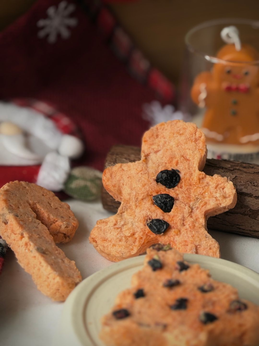 Christmas Special - Freeze Dried Salmon w blueberries (1pc)