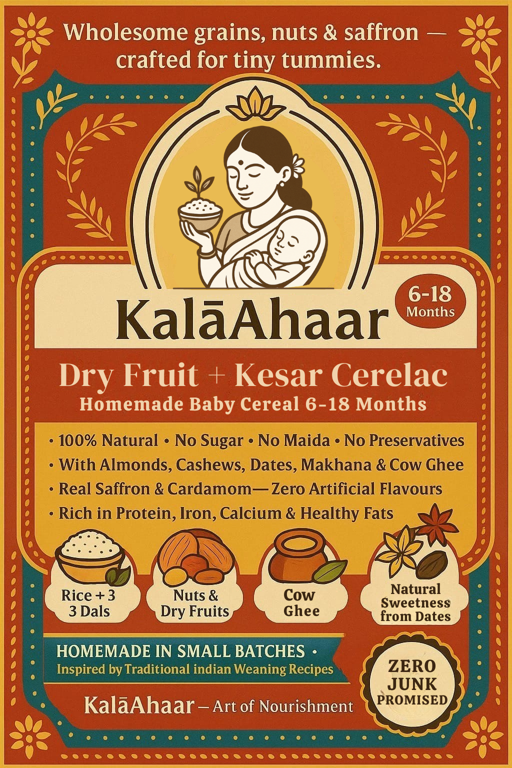Baby Cerelac — Dry Fruit + Kesar