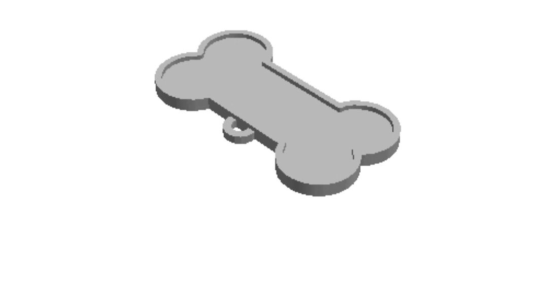 Dogtag 1 Cookie Cutter       