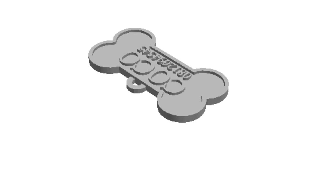 Coco Dogtag 2 Cookie Cutter     