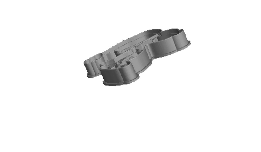 Snoopy snoop outline  Cookie Cutter   