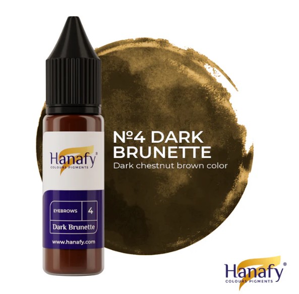 Dark Brunette - Hanafy Eyebrows Pigment 15ML
