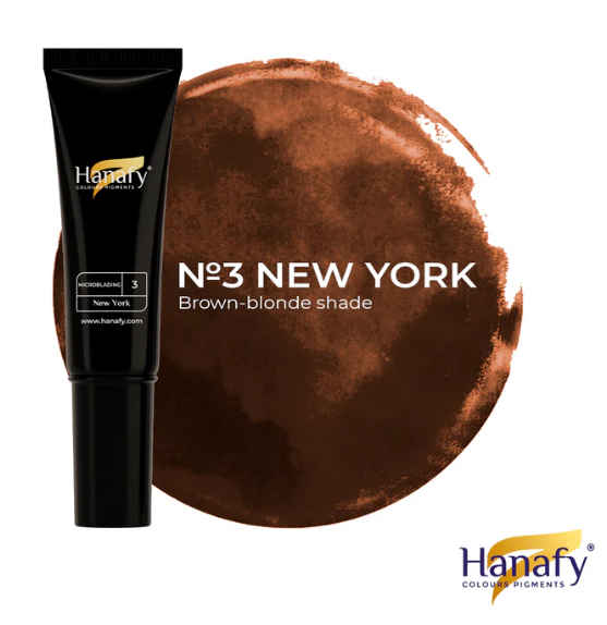 Microblading Line N3-New York- Hanafy Colours Pigments 10 ML