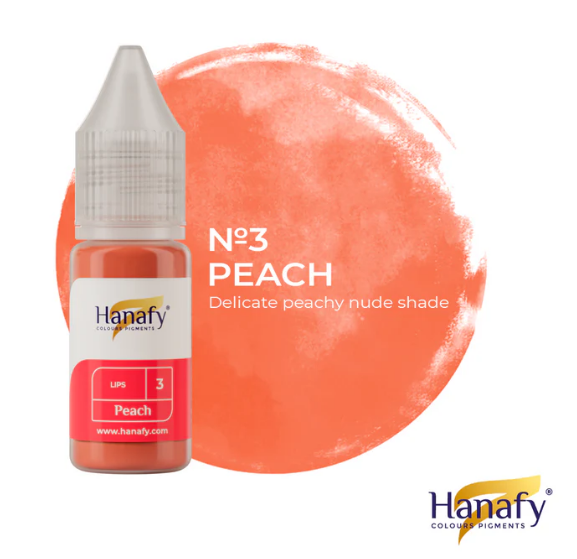 Basic Lips Line - N3- Peach- Hanafy Colours Pigments 10ML