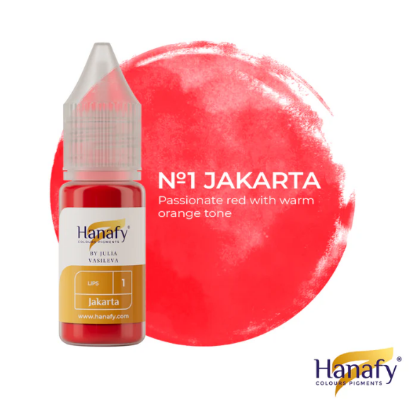 Passion Lips - N1-Jakarta - Hanafy Colours Pigments 10ML