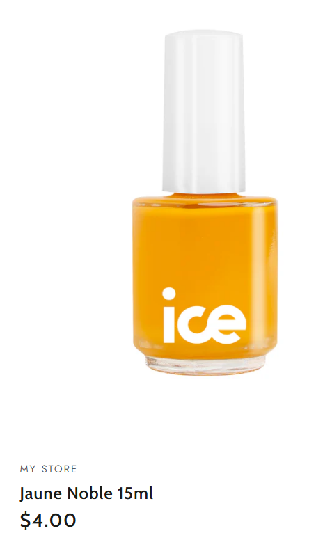 Ice Nail Polish 15ML