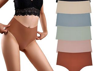 Calcinhas Fio Dental Sem Costura Cintura Alta