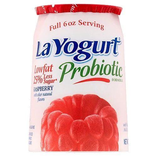 La Yogurt Raspberry 6oz