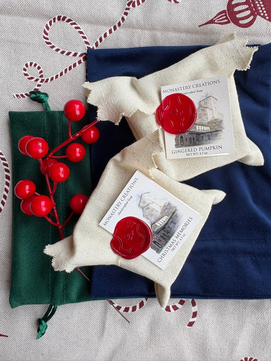 Limited Edition Monastery Creations Soaps - Christmas Fragances 