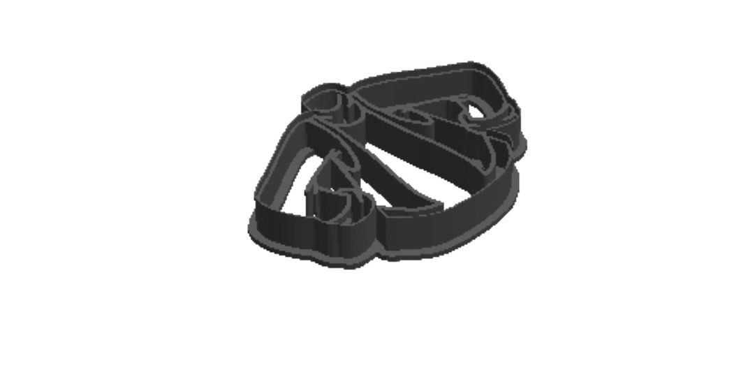 Goofie Shirt out print  Cookie Cutter     