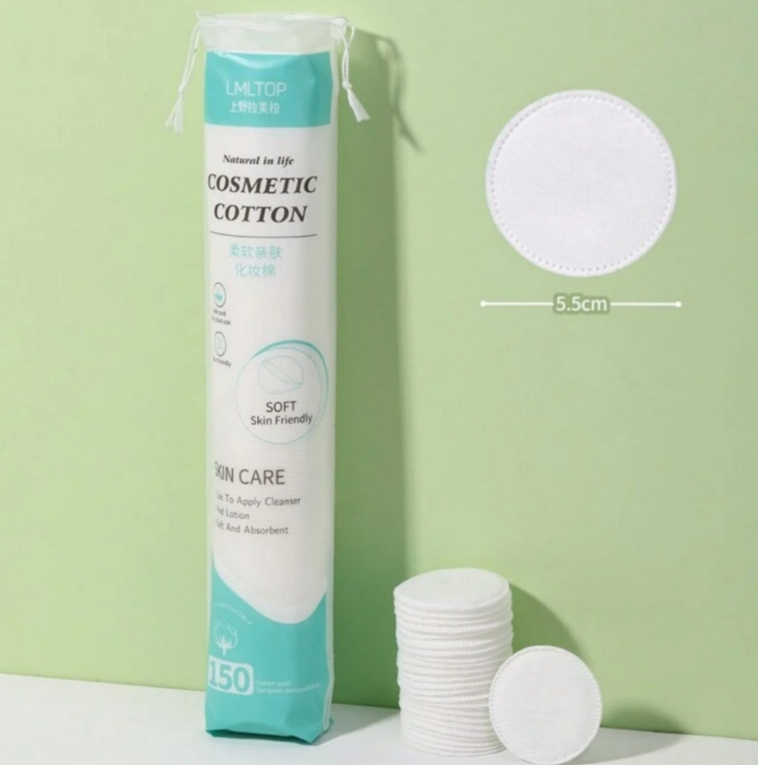 Premium Cotton Rounds 150 Pcs