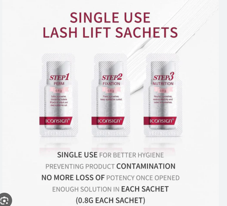 Iconsign One Use Sachets Steps 1,2&3  (1Pack 10 Sachets)