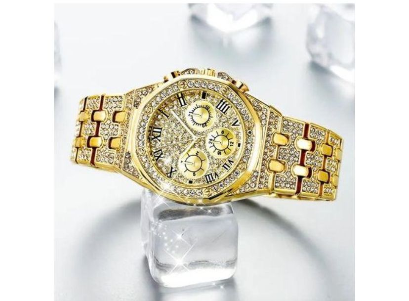 NEW Fashion Trends Gold-Watch For men’s 