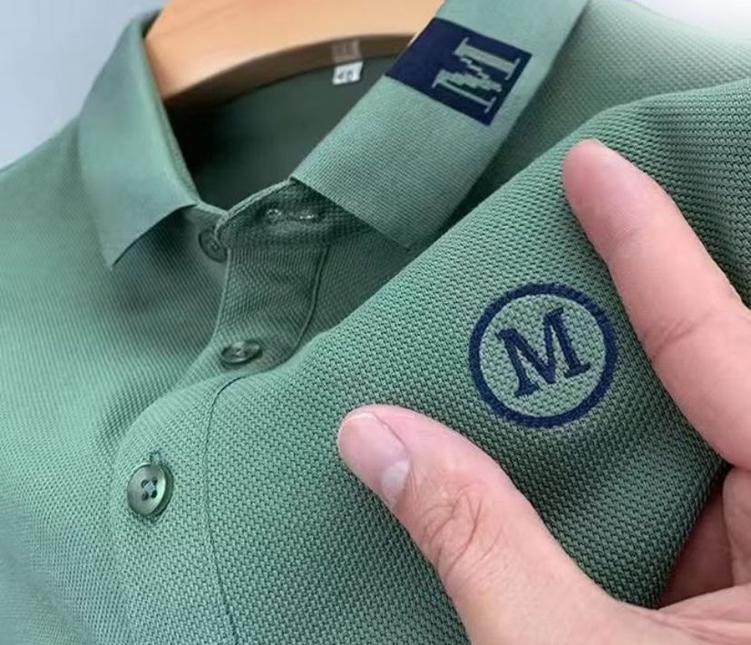 Men’s polo fashion T-shirts short sleeve -Green