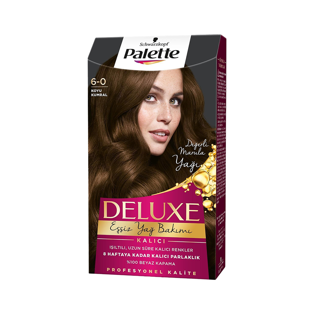 Schwarzkopf Palette Deluxe Saç Boyası Koyu Kumral (No: 6-0)