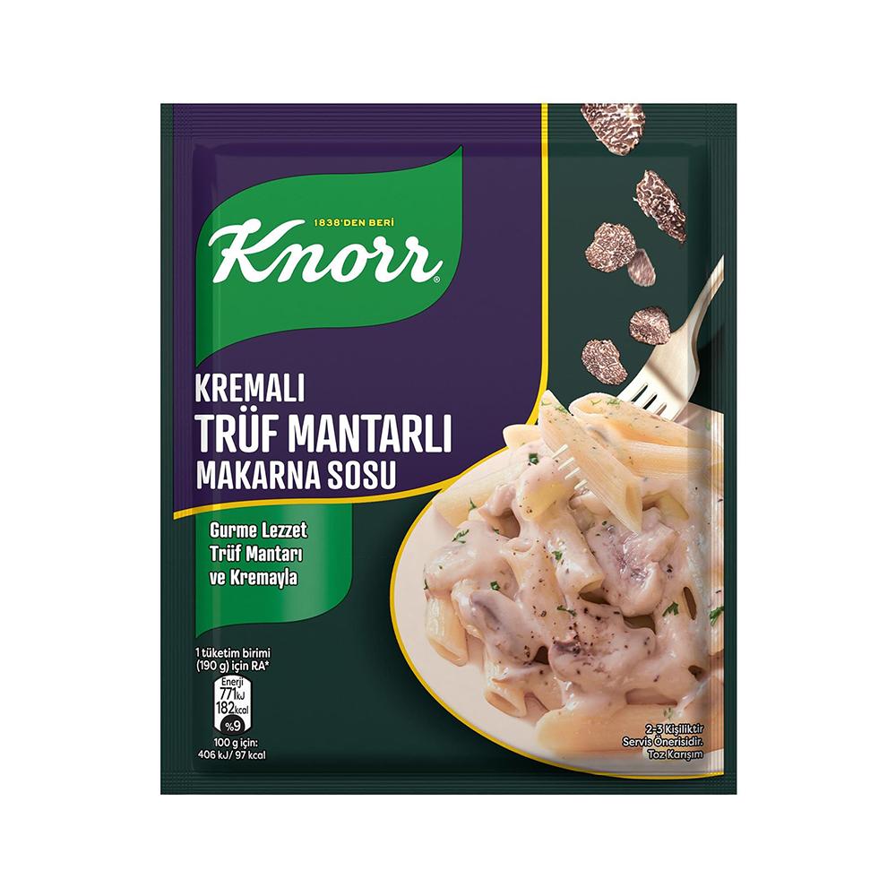 Knorr Kremalı Trüf Mantarlı Makarna Sosu (52 g)