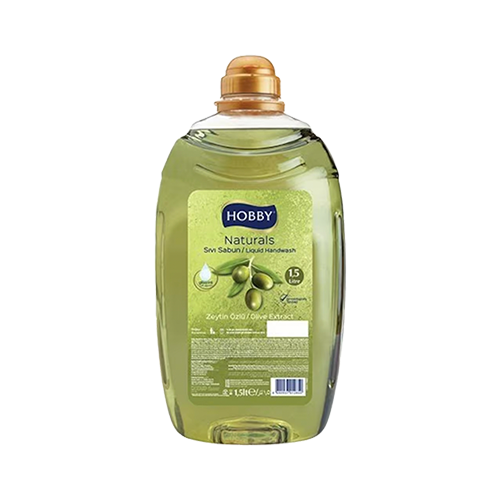 Hobby Zeytin Özlü Sıvı Sabun (1,5 L)