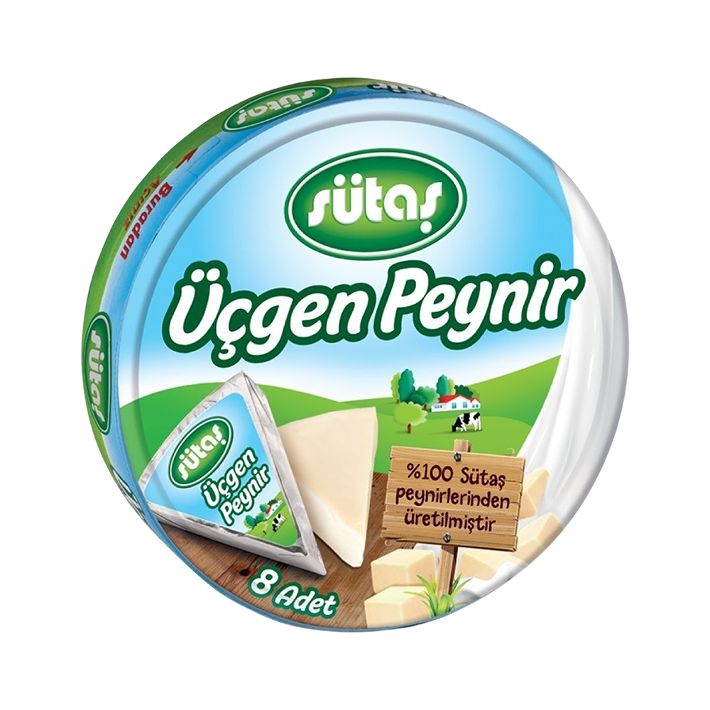 Sütaş Üçgen Peynir (8 x 12,5 g)