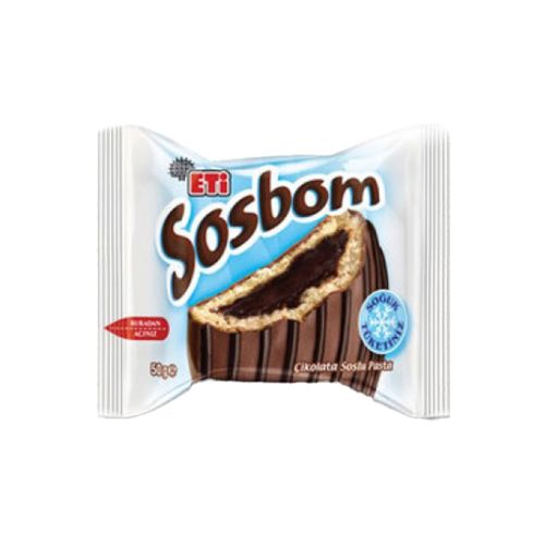 Eti Sosbom Çikolata Kaplı Sos Kek (50 g)