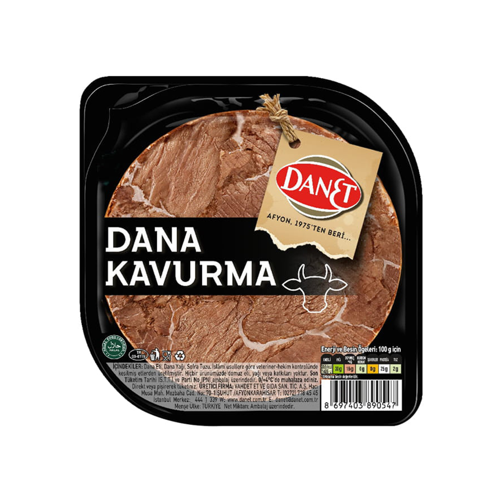 Danet Dilimli Kavurma (100 g)