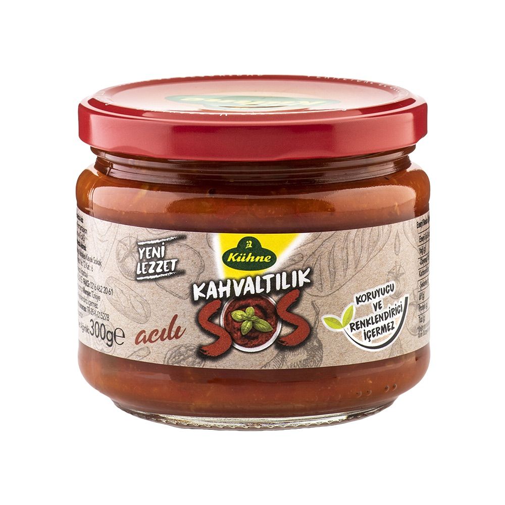Kühne Acılı Kahvaltılık Sos (300 g)