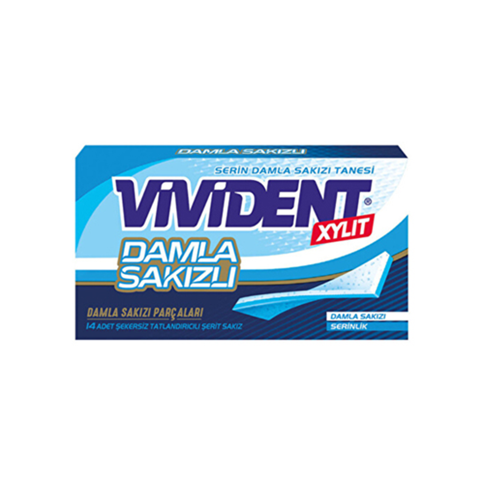 Vivident Cüzdan Damla Sakız (26 g)