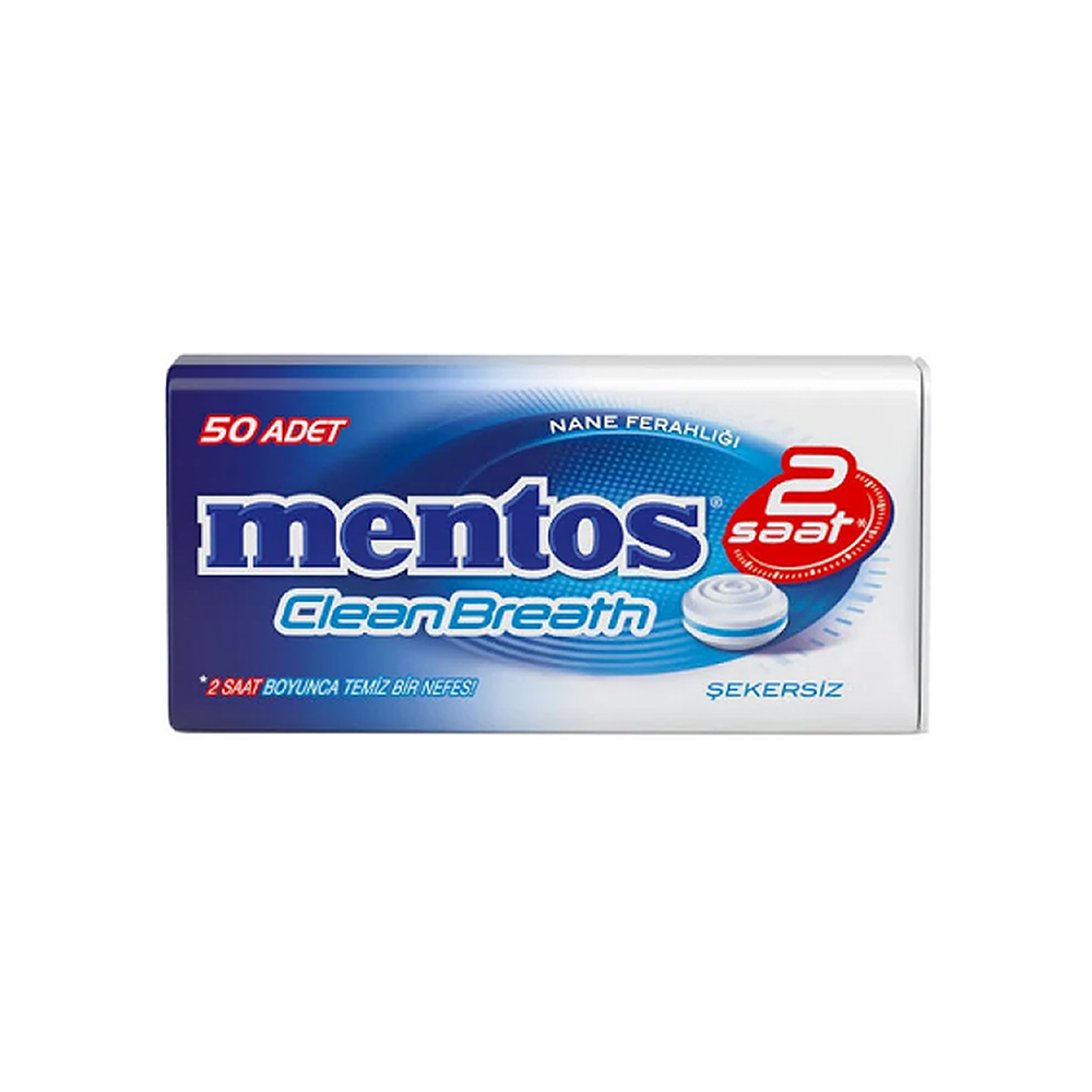 Mentos Cleanbreath Kutu Nane (21 g)