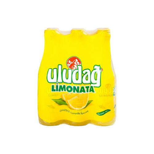 Uludağ Limonata Cam Şişe (6 x 250 ml)