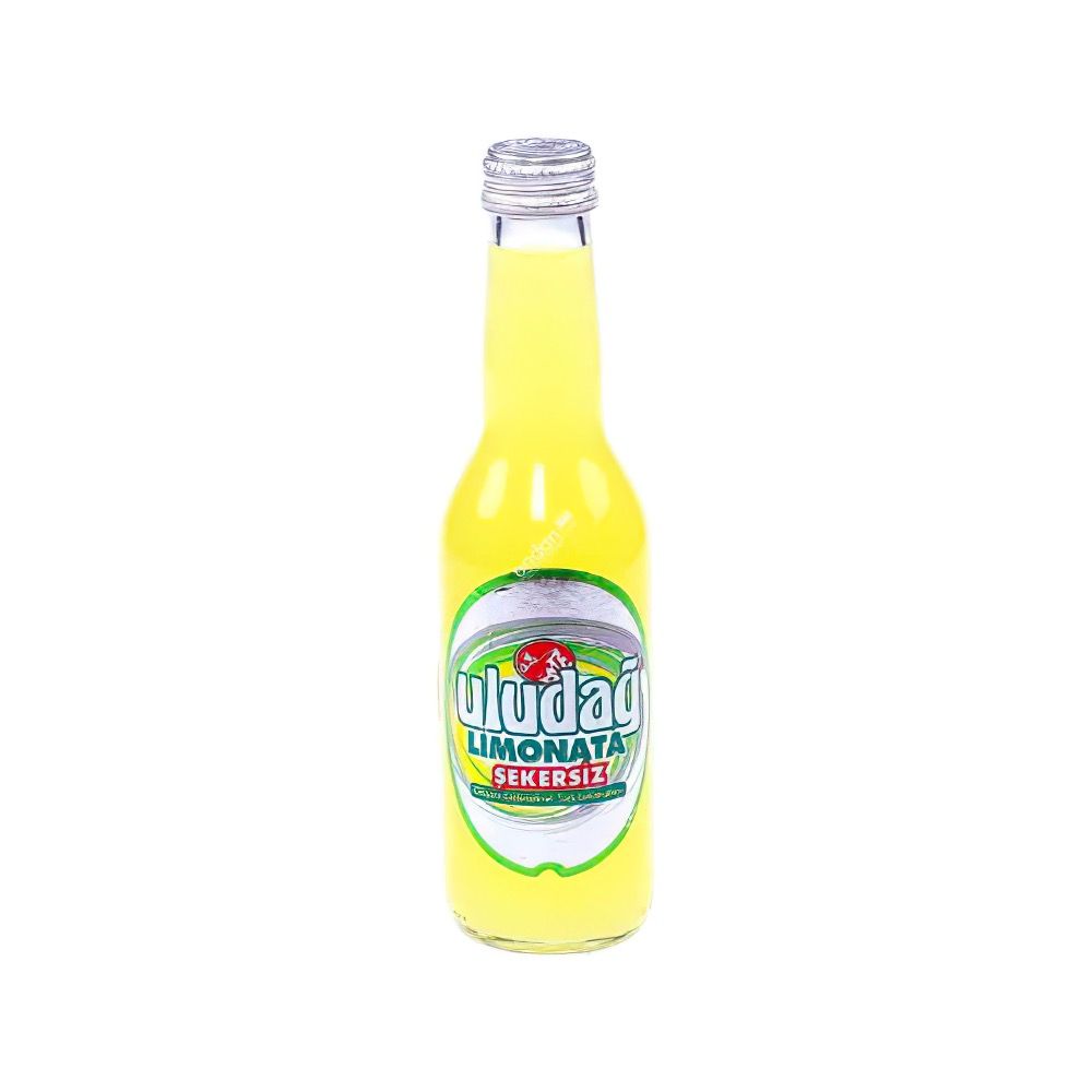 Uludağ Limonata Cam Şişe Şekersiz (250 ml)
