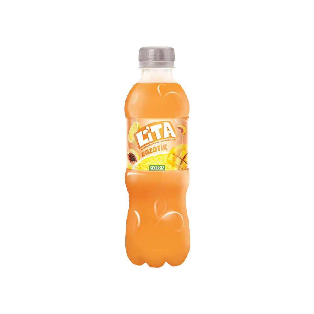 Doğanay Lita Egzotik Mango ve Şeftali Şekersiz İçecek (300 ml)