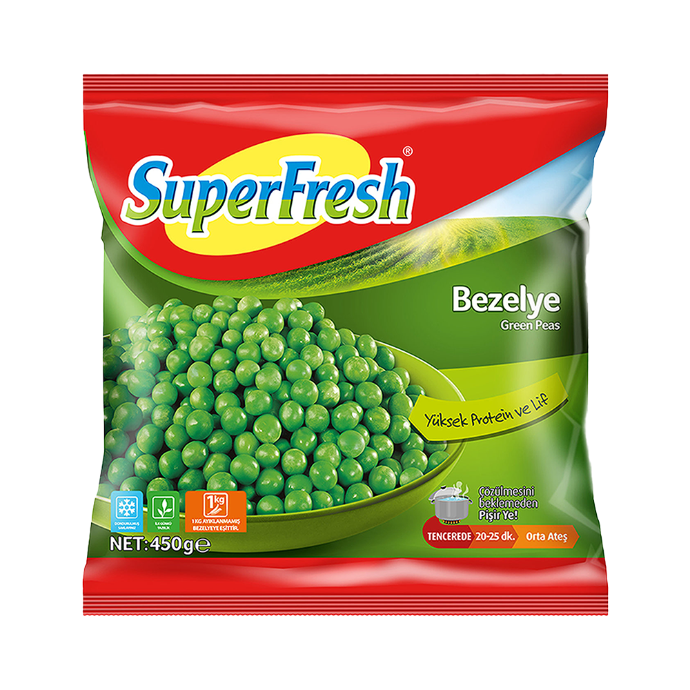 SuperFresh Bezelye (450 g)