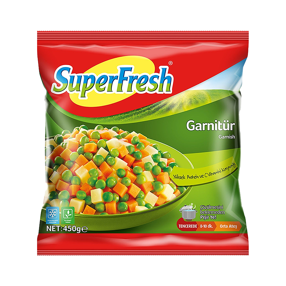 SuperFresh Patatesli Garnitür (450 g)
