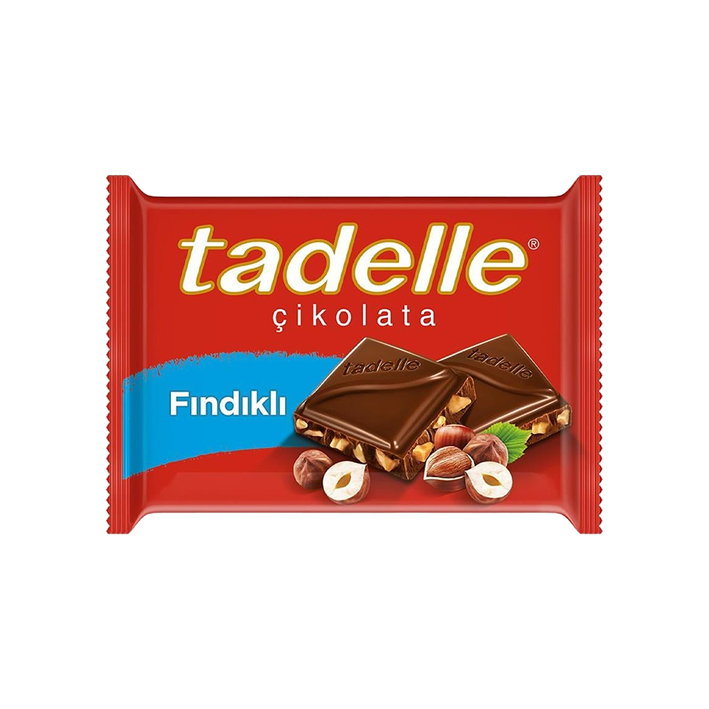 Tadelle Kare Fındıklı Çikolata (60 g)