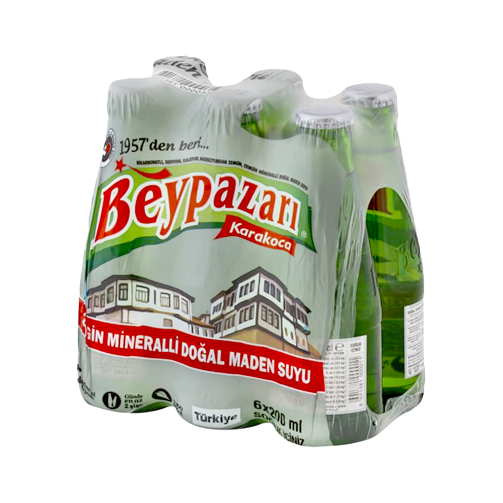 Beypazarı Sade Maden Suyu (6 x 200 ml)